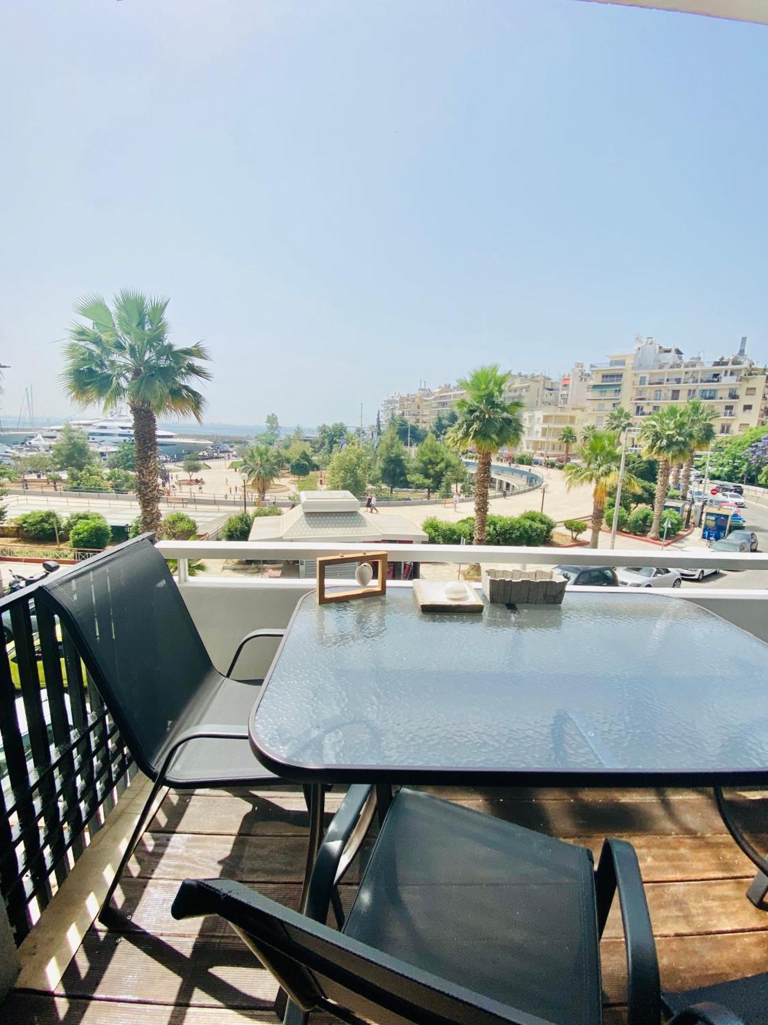 피레아스 Marina Zeas Seaview House-Marinaq 아파트 외부 사진
